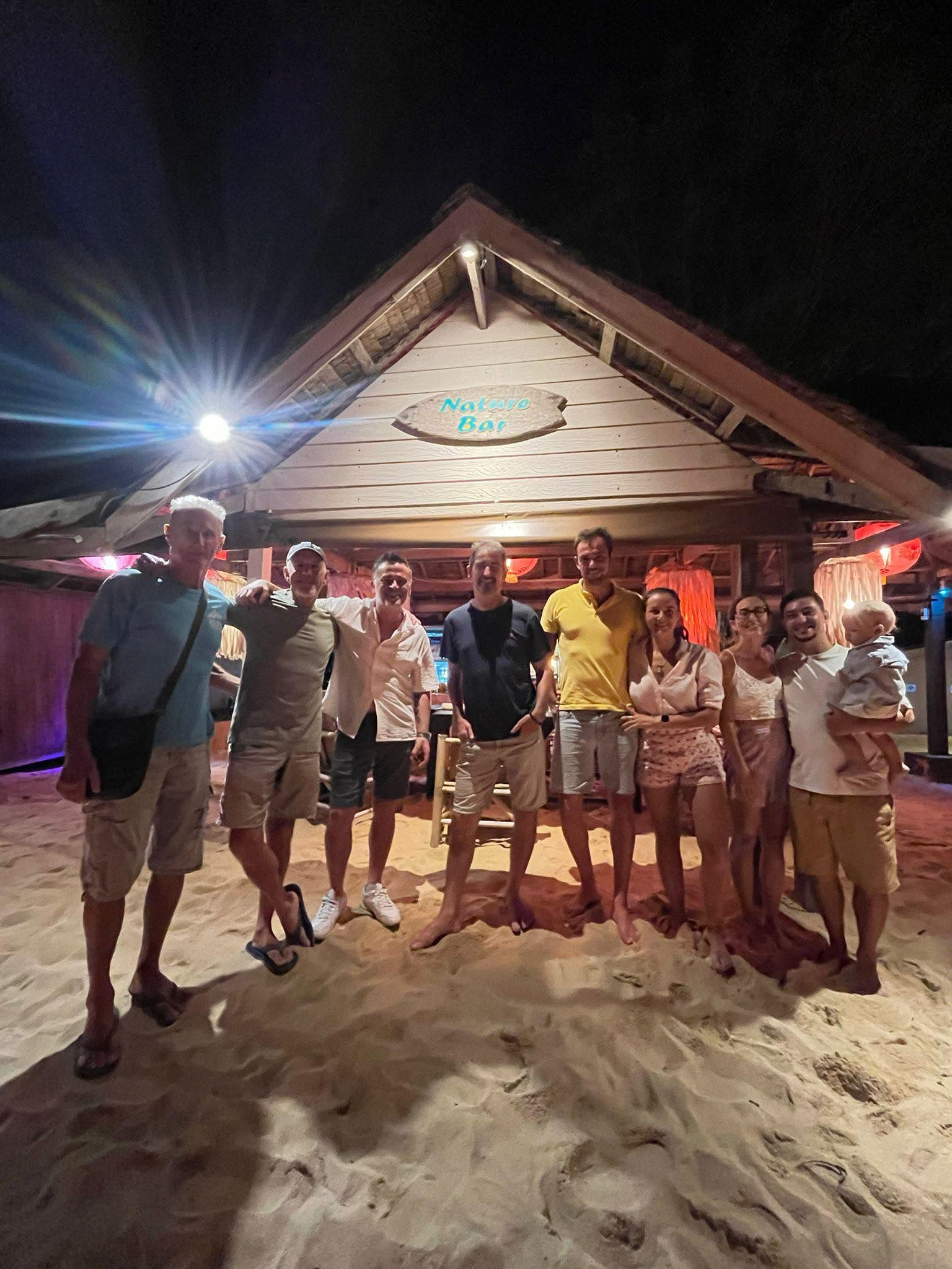 The first Koh Samui Surf Lifesaving Club meeting