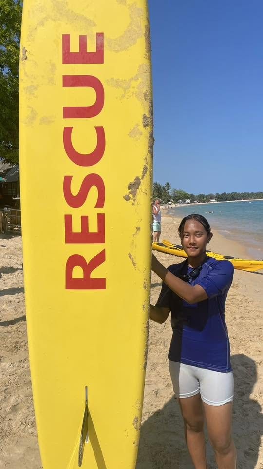 Net with rescue board