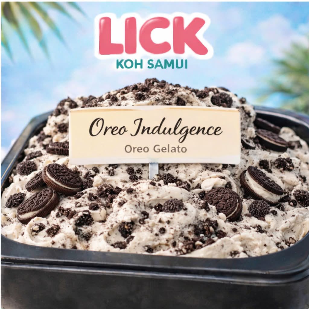 Lick Koh Samui Oreo Gelato