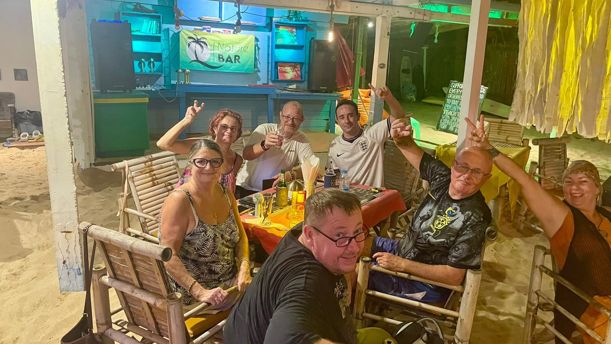 James, Max, Ray, Kieran, Marty and regular guest Meagan