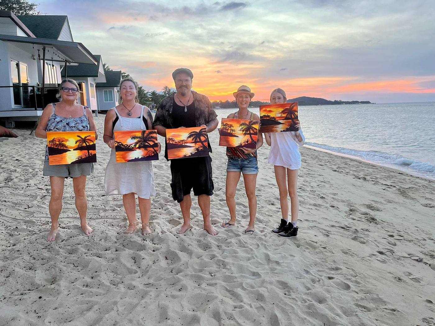 Paint and Sip event